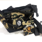 A Bathing Ape BAPE Shoulder Tote Bag Green Camo - Hypesupplyuk