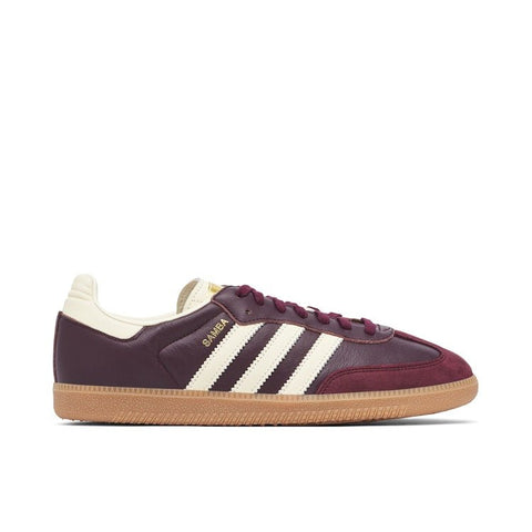 adidas Samba OG Maroon Cream Womens - Hypesupplyuk