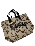 Stussy X A Bathing Ape BAPE Tote Bag Brown Camo - Hypesupplyuk