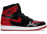 Jordan 1 High Patent Black Red 'Bred' - Hypesupplyuk