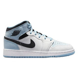 Jordan 1 Mid (GS) White Ice Blue - Hypesupplyuk