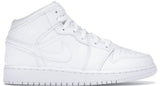 Jordan 1 Mid Triple White GS - Hypesupplyuk