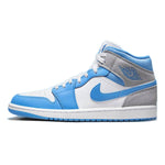 Jordan 1 Mid University Blue Grey - Hypesupplyuk